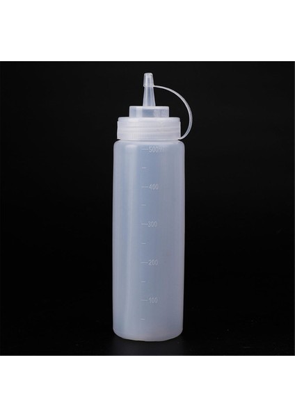 Beyaz 240ML Plastik Plastik Şeffaf Ucu Aplikatör Şişesi Plastik Sıkma Şişesi Çok Amaçlı Doldurulabilir Boş 240/360/450/500/680 Için Uç Kapaklı (Yurt Dışından) indirimleri