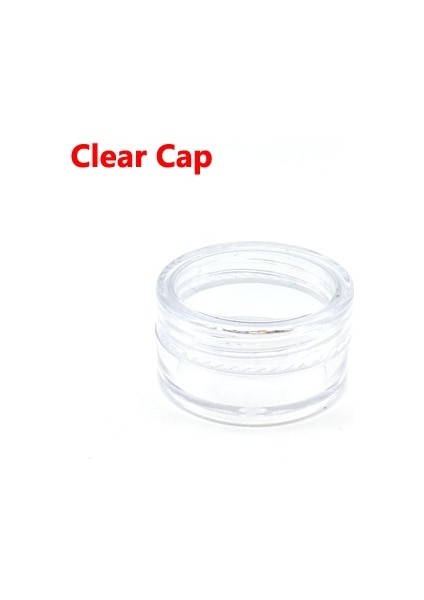 Temizle Kapak 5g 100 Adet Dudak Balsamı Kapları 2g/3g/5g/10g/15g/20g/30g B Küçük Plastik Kozmetik Boş Kavanoz (Yurt Dışından)
