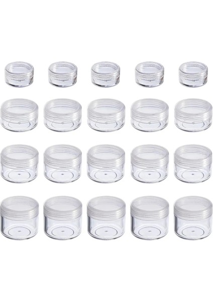Temizle Kapak 5g 100 Adet Dudak Balsamı Kapları 2g/3g/5g/10g/15g/20g/30g B Küçük Plastik Kozmetik Boş Kavanoz (Yurt Dışından) fırsatları