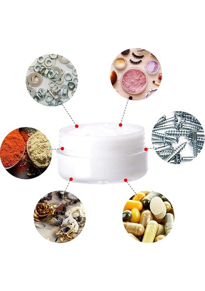 Temizle Kapak 5g 100 Adet Dudak Balsamı Kapları 2g/3g/5g/10g/15g/20g/30g B Küçük Plastik Kozmetik Boş Kavanoz (Yurt Dışından) indirimleri