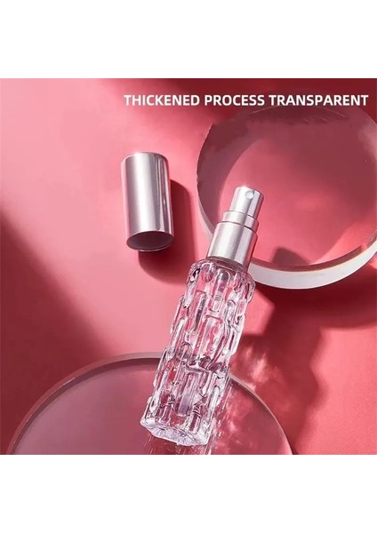 SILVER-10ML 10ML Gül Altın Cam Taşınabilir Doldurulabilir Parfüm Şişesi Kozmetik Konteyner Boş Sprey Parfüm Boş Sprey Şişesi Alt Şişe (Yurt Dışından) modelleri
