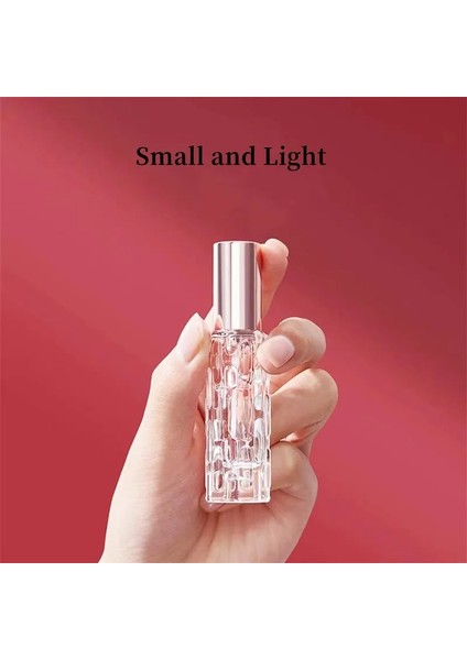 SILVER-10ML 10ML Gül Altın Cam Taşınabilir Doldurulabilir Parfüm Şişesi Kozmetik Konteyner Boş Sprey Parfüm Boş Sprey Şişesi Alt Şişe (Yurt Dışından) fırsatları