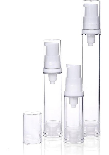 15ML Losyon 50 Adet 5ml 10ML 15ML 5/10/20/30/50 Adet Vakum Losyon Sprey Şişesi Özü Kozmetik Dağıtım Şişeleri Parfüm Boş Alt Şişeleme Seyahat (Yurt Dışından)