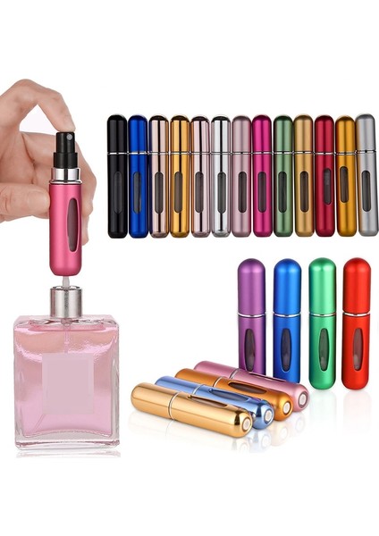 5ml 5ml 8ml Alt Şarj Parfüm Doldurulabilir Şişe Sprey Alt Şişeleme Dispenseri Mini Taşınabilir Boş Sıvı Konteyner Seyahat (Yurt Dışından) fiyatları