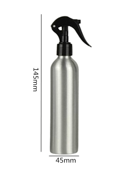 Gümüş 150ML 30ML 50ML 100ML 150ML Taşınabilir Seyahat Siyah Alüminyum Boş Şişe Parfüm Sprey Şişesi Kozmetik Ambalaj Kabı (Yurt Dışından)