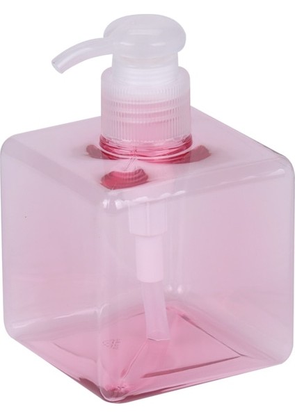 PINK250ML 250/450ML Sabunluk Banyo Için Büyük Kapasiteli Duş Şampuanı Jeli Şişeleri Doldurulabilir Losyon Kozmetik Konteyner (Yurt Dışından)