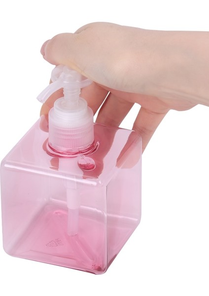 PINK250ML 250/450ML Sabunluk Banyo Için Büyük Kapasiteli Duş Şampuanı Jeli Şişeleri Doldurulabilir Losyon Kozmetik Konteyner (Yurt Dışından) indirimleri