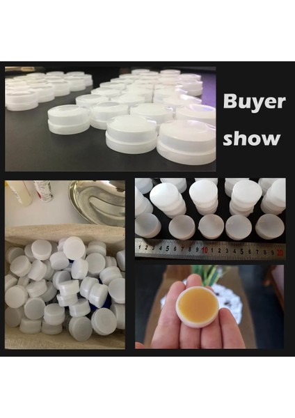 Siyah 10 Adet 10g 10/50 Adet 5/10g Küçük Plastik Kozmetik Boş Kavanoz (Yurt Dışından) modelleri