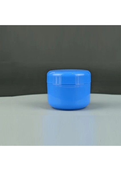 Mavi 20G 50 Adet/paket 10G 20G 30G 50G 100G Doldurulabilir Şişeler Pembe Plastik Boş Makyaj Kavanoz Pot Seyahat Yüz Kremi Losyon Kozmetik Konteyner (Yurt Dışından)