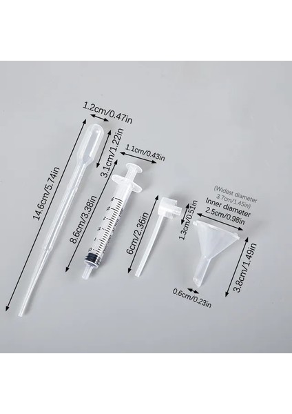 Pic Gösterisi Olarak 50 Adet/paket Mini Doldurulabilir Parfüm Dönüştürücü Parfüm Dağıtıcı Taşınabilir Dolum Aracı Parfüm Dağıtıcı Şırınga Özel Iğne (Yurt Dışından)