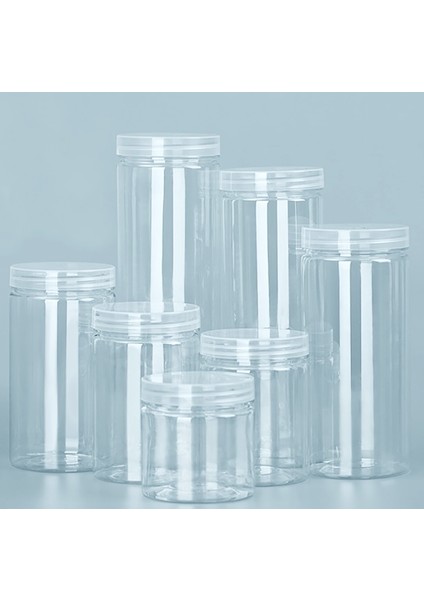 K-280 ml 1 Pc Plastik Ambalaj Şişesi Pet Temizle Boş Mühürlü Şişe Dairesel Kova Depolama Bisküvi Kavanoz Gıda Sınıfı Mühürlü Kutular Tank Konteyner (Yurt Dışından) fiyatları