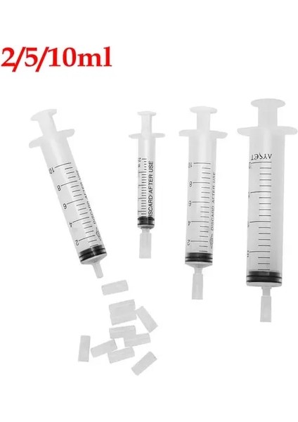 1 Adet 10ML Kapaklı 2/5/10ML Plastik Şırınga Parfüm Dağıtıcı Dolum Için Kozmetik Sıvı Uçucu Yağ Taşınabilir Kantitatif Dağıtım Araçları (Yurt Dışından)