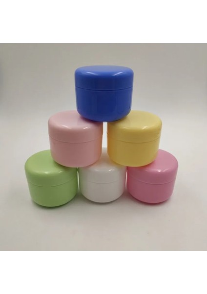 Mavi 20G 50 Adet/paket 10G 20G 30G 50G 100G Doldurulabilir Şişeler Pembe Plastik Boş Makyaj Kavanoz Pot Seyahat Yüz Kremi Losyon Kozmetik Konteyner (Yurt Dışından) fırsatları