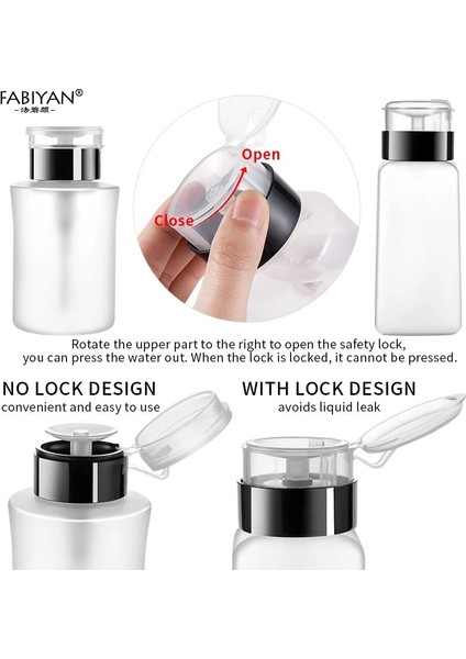 60 ml Siyah 60 ml / 150 ml Tırnak Şişesi Boş Basın Pompalı Dağıtıcı Plastik Cila Sökücü Temizleyici Taşınabilir Makyaj Manikür Aracı 500 Adet Mendil (Yurt Dışından) fırsatları