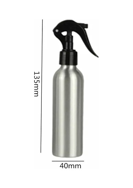 Gümüş 120ML 30ML 50ML 100ML 150ML Taşınabilir Seyahat Siyah Alüminyum Boş Şişe Parfüm Sprey Şişesi Kozmetik Ambalaj Kabı (Yurt Dışından)