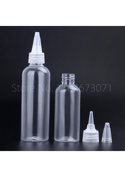 5 ml 100 Adet 5 ML-500 ml Ucu Şeffaf Plastik Şişe Emülsiyon Ekstrüzyon Şişeleme Nokta Pet Boş Şişeler Plastik Taşınabilir Şişe (Yurt Dışından)