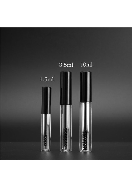 1.5 ml 1.5/3.5 ml Dıy Boş Doldurulabilir Şeffaf Maskara Tüpleri Sıvı Kirpik Kremi Flakon Şişe Seyahat Taşınabilir Güzellik Kozmetik Kapları (Yurt Dışından)