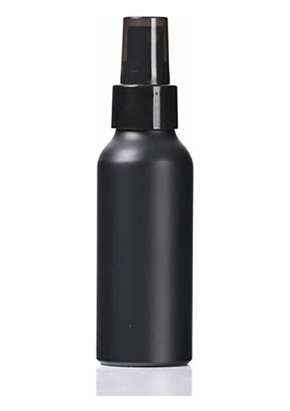 Siyah CAP-100ML 30ML 50ML 100ML 150ML Taşınabilir Seyahat Siyah Alüminyum Boş Şişe Parfüm Sprey Şişesi Kozmetik Ambalaj Kabı (Yurt Dışından)