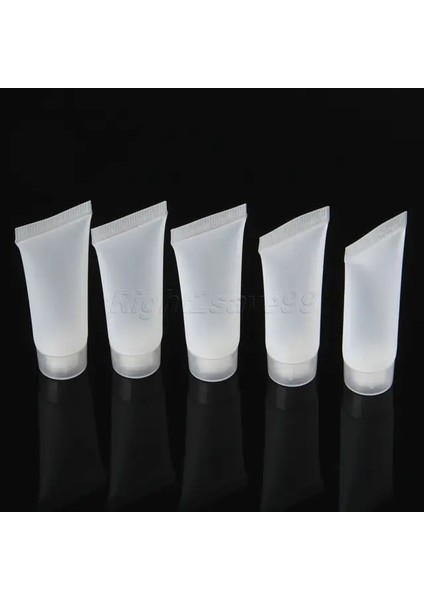 10ML Sırlı Pp 5 Adet Kozmetik Yumuşak Tüp 5ML/10ML Plastik Losyon Kapları Boş Makyaj Sıkma Tüpü Doldurulabilir Şişeler Emülsiyon Krem Ambalajı (Yurt Dışından)