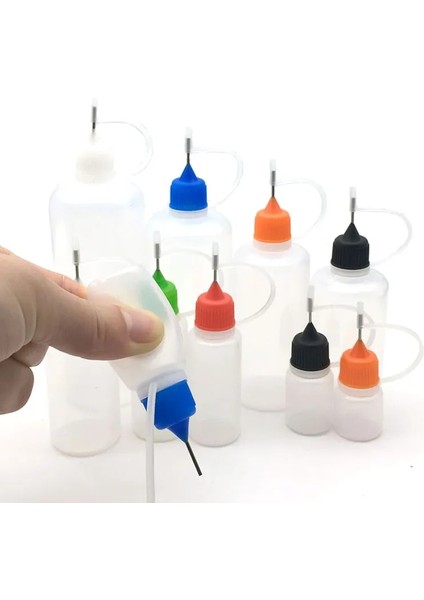 Kırmızı Kapak 30 ml Ldpe 3 ml-120 ml İğne Ucu Ldpe Sıkma Damlalıklı Plastik Sıvı Şişesi (Yurt Dışından)