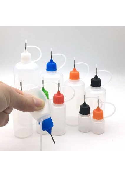 Kırmızı Kapak 30 ml Ldpe 3 ml-120 ml İğne Ucu Ldpe Sıkma Damlalıklı Plastik Sıvı Şişesi (Yurt Dışından)