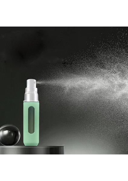 Mat Mavi 5 ml Şeker Renk Mini Seyahat Taşınabilir Alt Dolum Parfüm Şişesi Sıvı Alt Şişeleme Ince Sis Sprey Doldurulabilir Kavanoz Boş Kozmetik (Yurt Dışından) indirimleri