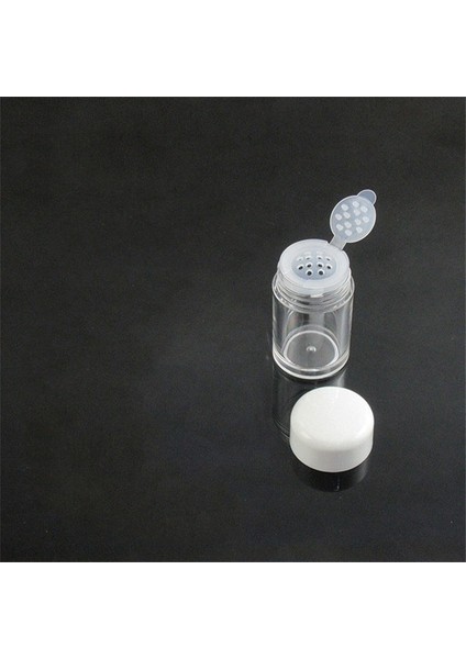 Beyaz Kapaklı 12 Delik 1pc Temizle 10ML Boş Kozmetik Elek Gevşek Toz Kavanozları 1pc Konteyner Vidalı Kapak Makyaj Araçları Için Dıy Şişe Doldurulabilir Şişeler (Yurt Dışından)