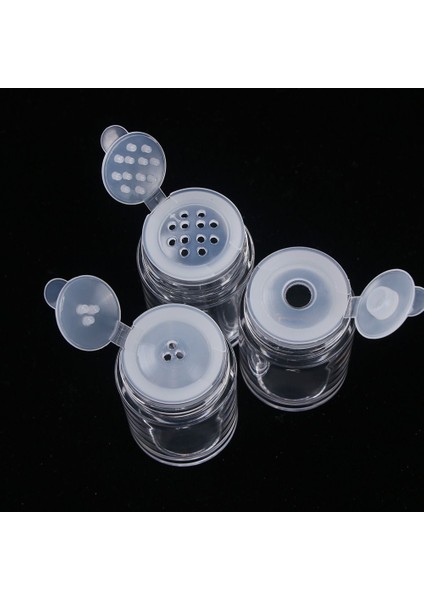 Beyaz Kapaklı 12 Delik 1pc Temizle 10ML Boş Kozmetik Elek Gevşek Toz Kavanozları 1pc Konteyner Vidalı Kapak Makyaj Araçları Için Dıy Şişe Doldurulabilir Şişeler (Yurt Dışından) fiyatları