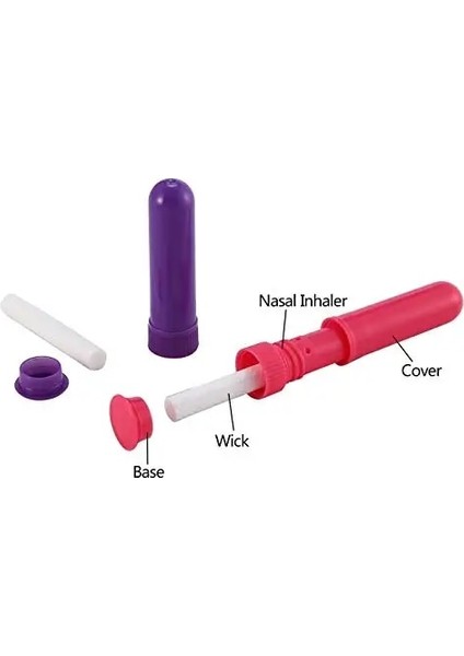 Sarı 10 Takım 10-300 Takım Renkli Plastik Burun Solunum Cihazları Uçucu Yağ Için Yüksek Kaliteli Yedek Pamuk Fitilleri ile Parfüm Için Dolum Çubukları (Yurt Dışından) fırsatları