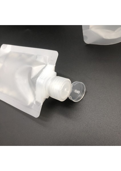 30ML 5 Adet 5 Adet 30/50/100ML Kapaklı Ambalaj Çantası Ayakta Duran Torba Torba Plastik El Dezenfektanı Losyon Şampuan Makyaj Sıvı Şişeleri Seyahat (Yurt Dışından)