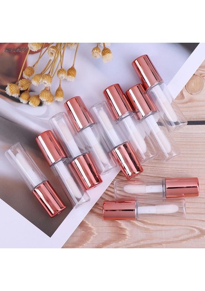 Koyu Haki 1.2ml 1.2ml 10 Adet Gül Altın Boş Dudak Parlatıcı Tüp, Dıy Plastik Zarif Sıvı Ruj Kabı, Yuvarlak Mini Lipgloss Numune Şişesi Siyah (Yurt Dışından) fiyatları