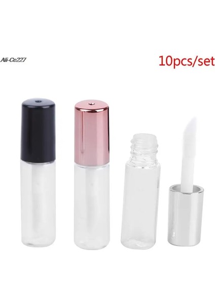 Koyu Haki 1.2ml 1.2ml 10 Adet Gül Altın Boş Dudak Parlatıcı Tüp, Dıy Plastik Zarif Sıvı Ruj Kabı, Yuvarlak Mini Lipgloss Numune Şişesi Siyah (Yurt Dışından) indirimleri