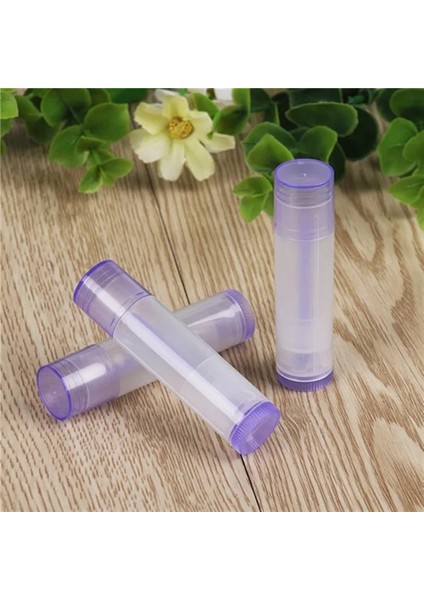 Mor 5 ml Plastik 10 Adet/grup 5g 5 ml Doldurulabilir Ruj Tüpü Ruj Konteyner Boş Kozmetik Konteyner Temiz Seyahat Şişe Ruj Dıy Combo (Yurt Dışından)