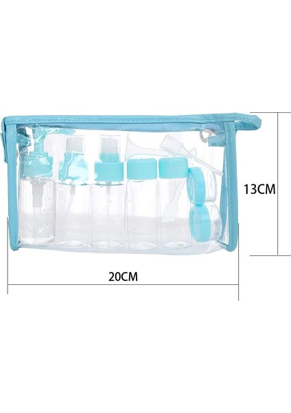 7pcs-Rose 6/7/11 Adet Seyahat Kozmetik Alt Şişeleme Pet Sprey Losyon Krem Doldurulabilir Şişe Boş Sıvı Konteyner Taşınabilir Araç (Yurt Dışından) modelleri