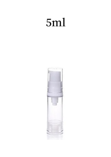 Pump-5 ml 5/10/15 ml Küçük Plastik Pompalı Kozmetik Boş Şişe (Yurt Dışından)