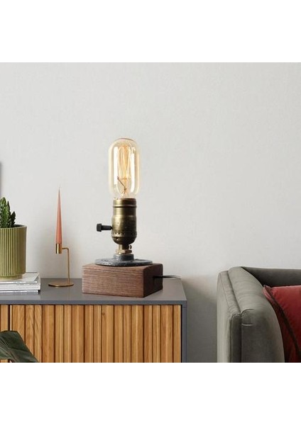 E27 Masa Lambası Vintage Endüstriyel Masa Lambası Çatı Katı Edison Masa Fenerler Oturma Odası Başucu Yatak Odası Lambası Ana Deco Işık Armatürleri | LED Masa Lambaları (Yurt Dışından) fırsatları