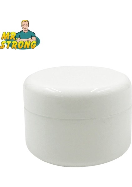 Beyaz 20G Pp 10 Adet Doldurulabilir Şişeler Plastik Boş Makyaj Kavanoz Pot Seyahat Yüz Kremi/losyon/kozmetik Kabı 5 Renk (Yurt Dışından)