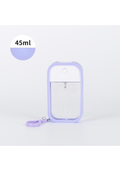 5 45ML 45ML Doldurulabilir Şişeler Taşınabilir Kart Sprey Şişesi Parfüm Dezenfektan Losyon Seyahat Şişeleme Alkol Sıvı Alt Ambalaj Şişesi (Yurt Dışından)