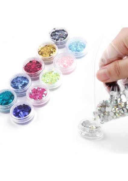 50 Adet Boş Kutu 10/20/30/50 Adet Boş Plastik Şişe Takı Boncuk Doldurulabilir Şişeler Küçük Yuvarlak Kozmetik Konteyner Saklama Kavanozları Taşınabilir Kutu (Yurt Dışından) fırsatları