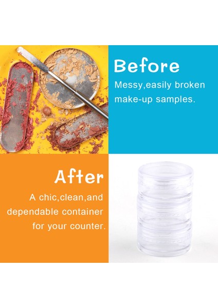 50 Adet Boş Kutu 10/20/30/50 Adet Boş Plastik Şişe Takı Boncuk Doldurulabilir Şişeler Küçük Yuvarlak Kozmetik Konteyner Saklama Kavanozları Taşınabilir Kutu (Yurt Dışından) indirimleri