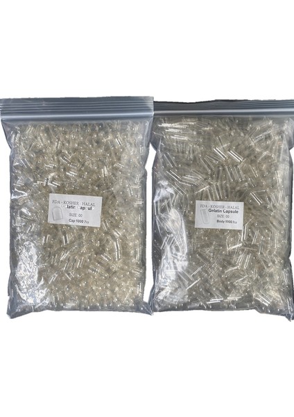 1 1000 Adet Birleştirilmiş Boyut 00/0/1 Helal Şeffaf Kapsül Jel Ilaç Hapı Vitaminler Boş Hap Kapsül 1000 Adet Gmp Boş Sert Jelatin Kapsül (Yurt Dışından) fırsatları
