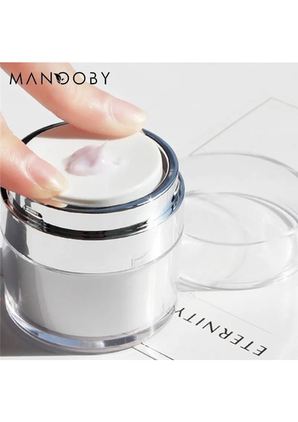 Üst 50 ml 15/30/50 ml Boş Havasız Pompa Kavanoz Akrilik Krem Şişeleri Doldurulabilir Kozmetik Konteyner Taşınabilir Seyahat Vakumlu Şişe Makyaj Araçları (Yurt Dışından) fırsatları