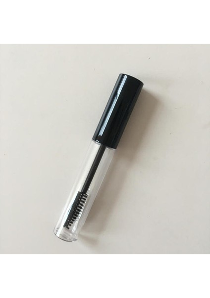 Parlak Siyah 10 ml Plastik 1 Adet 10 ml Boş Kirpik Tüp Maskara Tüpü Şişeler Şişe Aracı Moda Hint Yağı Dıy Maskara Konteyner Seti Gümüş Kapaklı (Yurt Dışından)