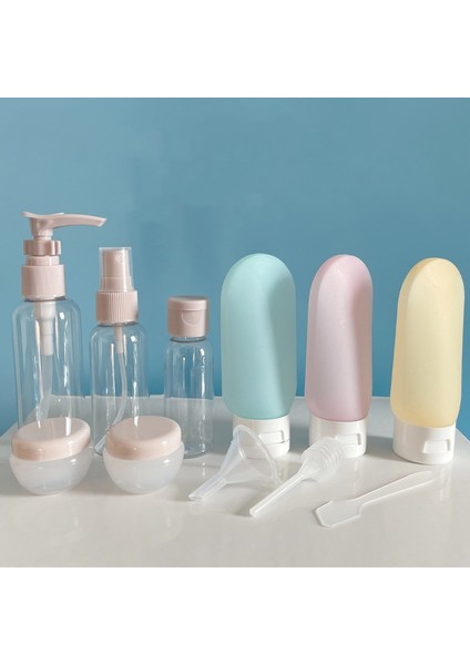 6 Adet Set Gül Kırmızı Seyahat Doldurulabilir Şişe Seti Sprey Losyon Şampuan Duş Jeli Tüp Şişeleme Kozmetik Boş Sıvı Konteyner Taşınabilir Araç (Yurt Dışından) fırsatları