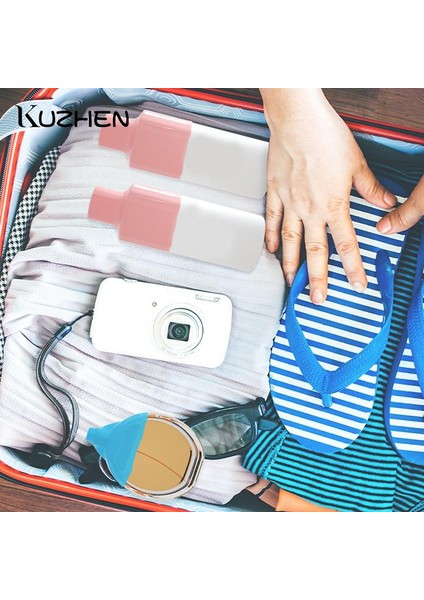 A13 1 Adet 1/3 Adet Silikon Elastik Seyahat Sızdırmaz Kılıf Bagaj Seyahat Konteyner Sızdırmaz Kılıf (Yurt Dışından) indirimleri