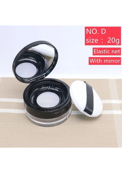 No.4 10 Türleri Taşınabilir Plastik Toz Kutusu El Boş Toz Pot Elek ile Kozmetik Seyahat Makyaj Kavanoz Elek Konteyner (Yurt Dışından) modelleri