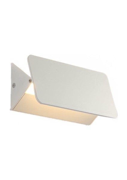 5W Modern LED Duvar Duvar Yukarı Duvar Lambası Ayarlanabilir Işın Açısı Duvar Sconce, Sıcak Beyaz (Yurt Dışından)