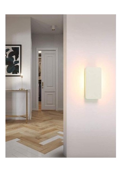 5W Modern LED Duvar Duvar Yukarı Duvar Lambası Ayarlanabilir Işın Açısı Duvar Sconce, Sıcak Beyaz (Yurt Dışından)