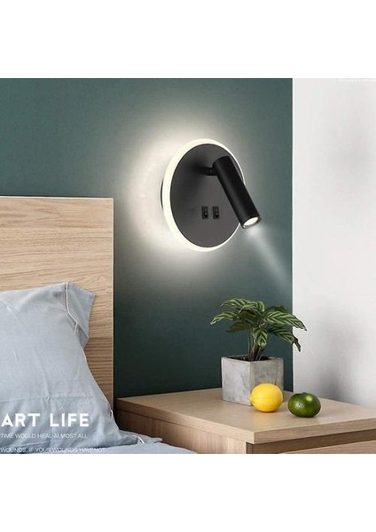 Bedside Lights LED Wall Lamp Indoor Wall Lights Corridor Wall Lamp (Yurt Dışından)