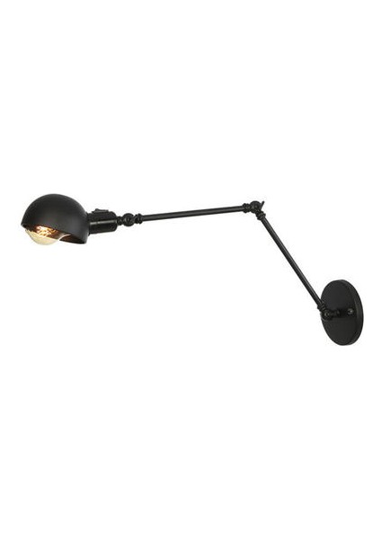 Ayarlanabilir Çift Kesim Duvar Sconce, E27 Restoran, Bar, Yatak Odası Için Demir Uzun Kol Duvarı Sconce (Yurt Dışından)